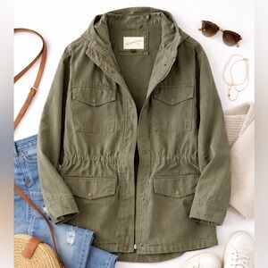 Universal Thread Olive Green Utility Jacket Women’s Large